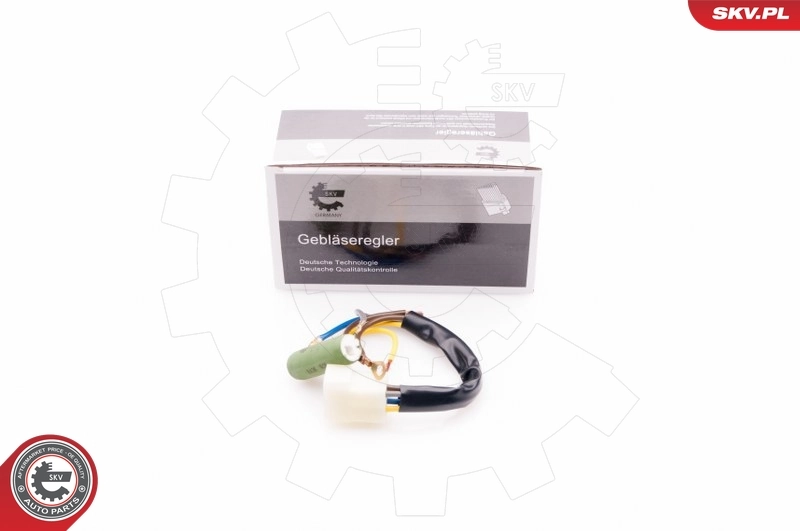 Resistor, interior blower